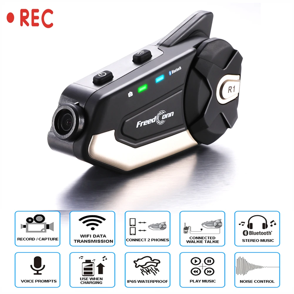 FREEDCONN-  ȣȯ  , R1  ڴ ī޶ HD    BT 4.1 
