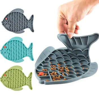 

Small Dogs Cats Drinking Dish Feeder Silicone Folding Pet Dog Feeding Food Bowl Dog Feeding Lick Pad Dog Slow Feeder HFing