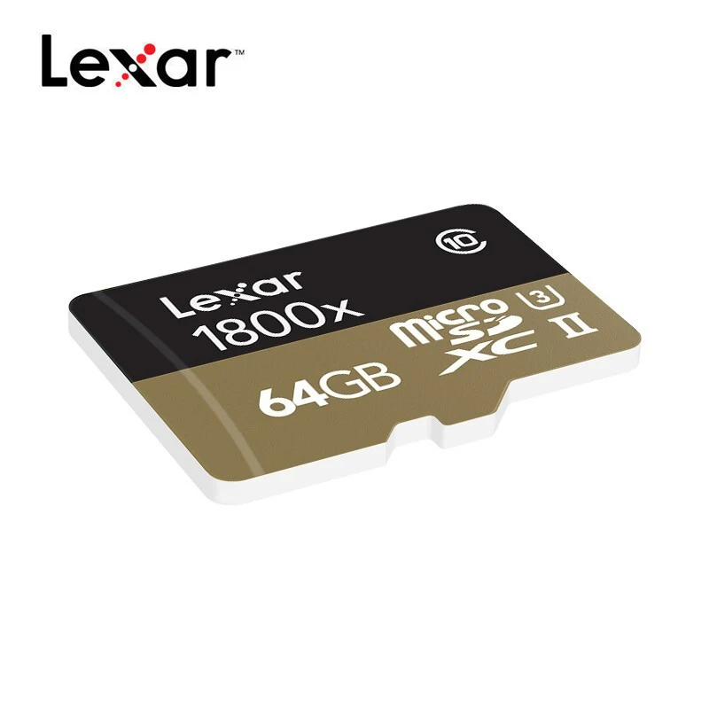  Lexar Memory Card 1800x 32GB Micro SD 64GB SDXC High Speed 270M/s SD Card UHS-II Class 10 Micro SD 