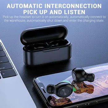 

Portable Mini Stereo Wireless Bluetooth Earphone Phone Headphone Headset With Charging box Sports Mini Earbuds