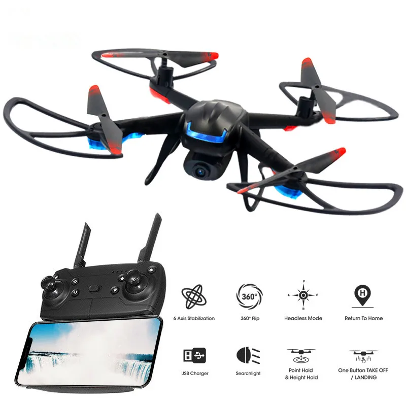 Глобальный Дрон GW007-3 RC Квадрокоптер FPV Дроны с камерой HD Режим высокой фиксации простой в эксплуатации мини Дрон с HD камерой