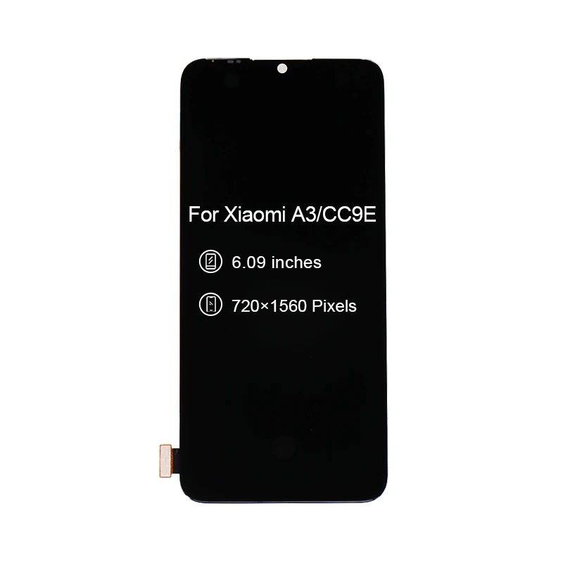 2020 New Arrivals LCD Display for Xiaomi mi A3 LCD Touch Screen For Xiaomi CC9E LCD Screen Assembly