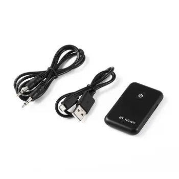 

Bluetooth Receiver Transmitter Two In One Bluetooth 4.2 Music Wireless Transmitter Receiver Rechargeable Battery