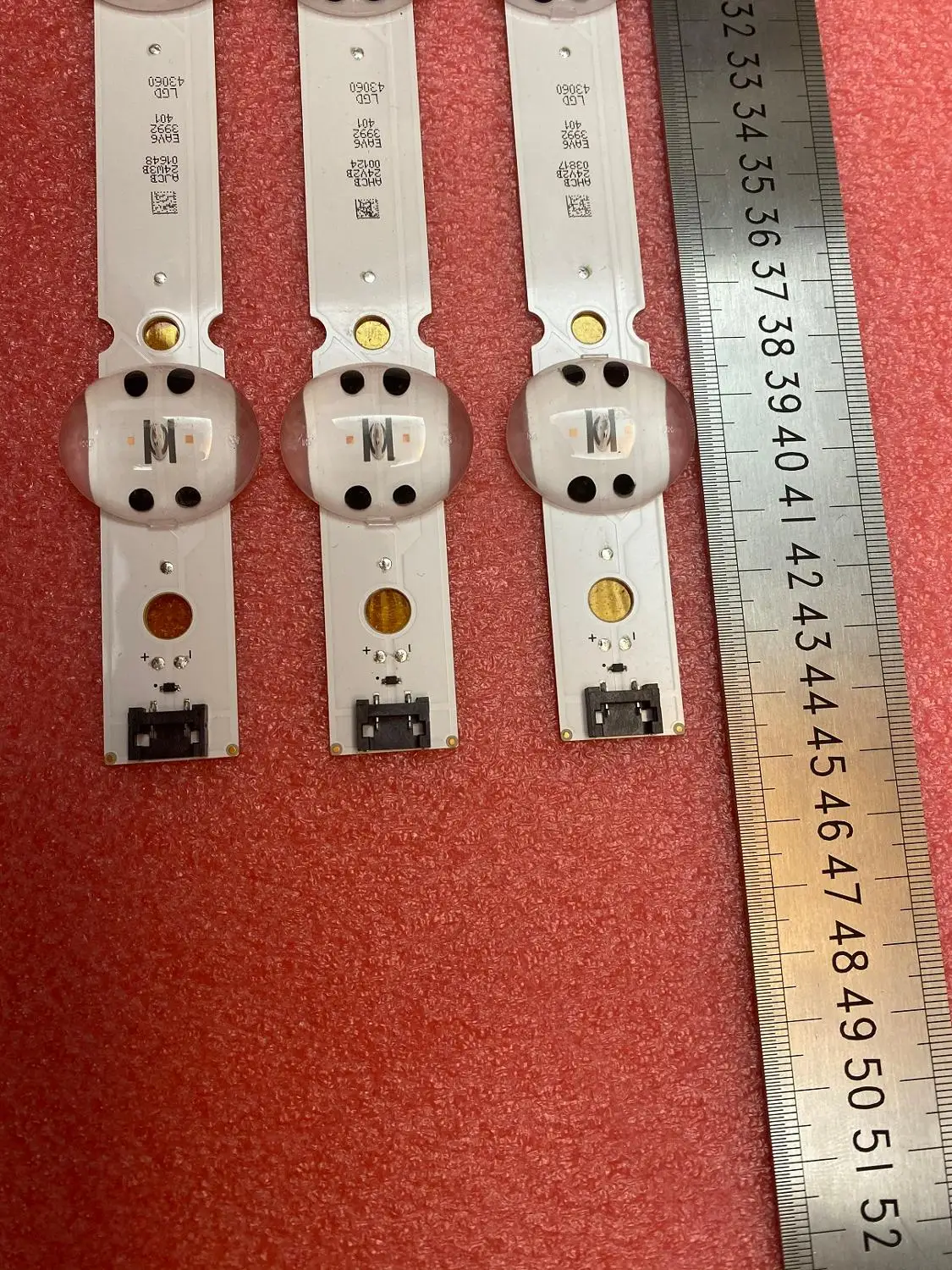 

New 3 PCS LED Backlight strip for LG 43LK6100PLB SSC_43LK61(LGD) _5LED_SVL430A60 SSC_Trident_43LK61 EAY63992401 HC430DUN-SLUR2