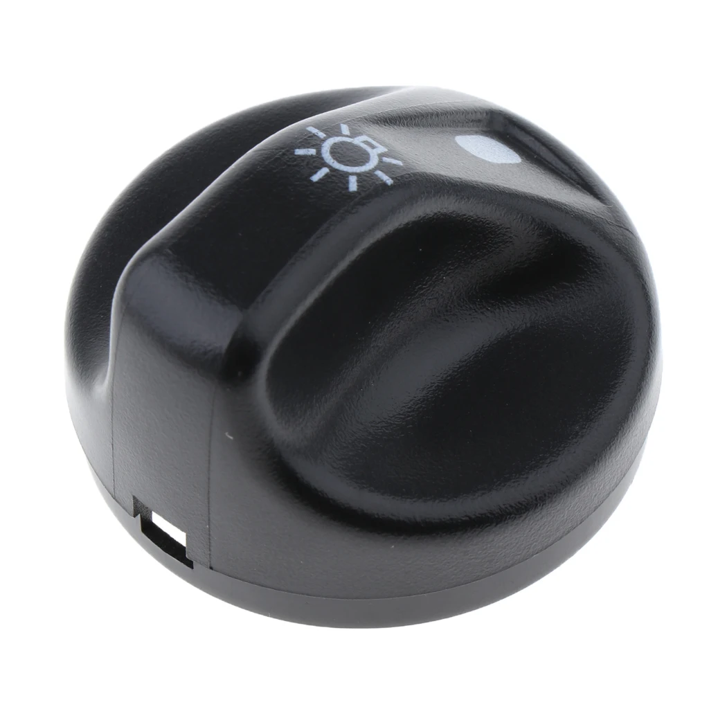 1X Black Plastic Head Light Head Lamp Switch Knob for Ford F-150 Heritage 2004 ,Super Duty 2001,2002,2003,2004