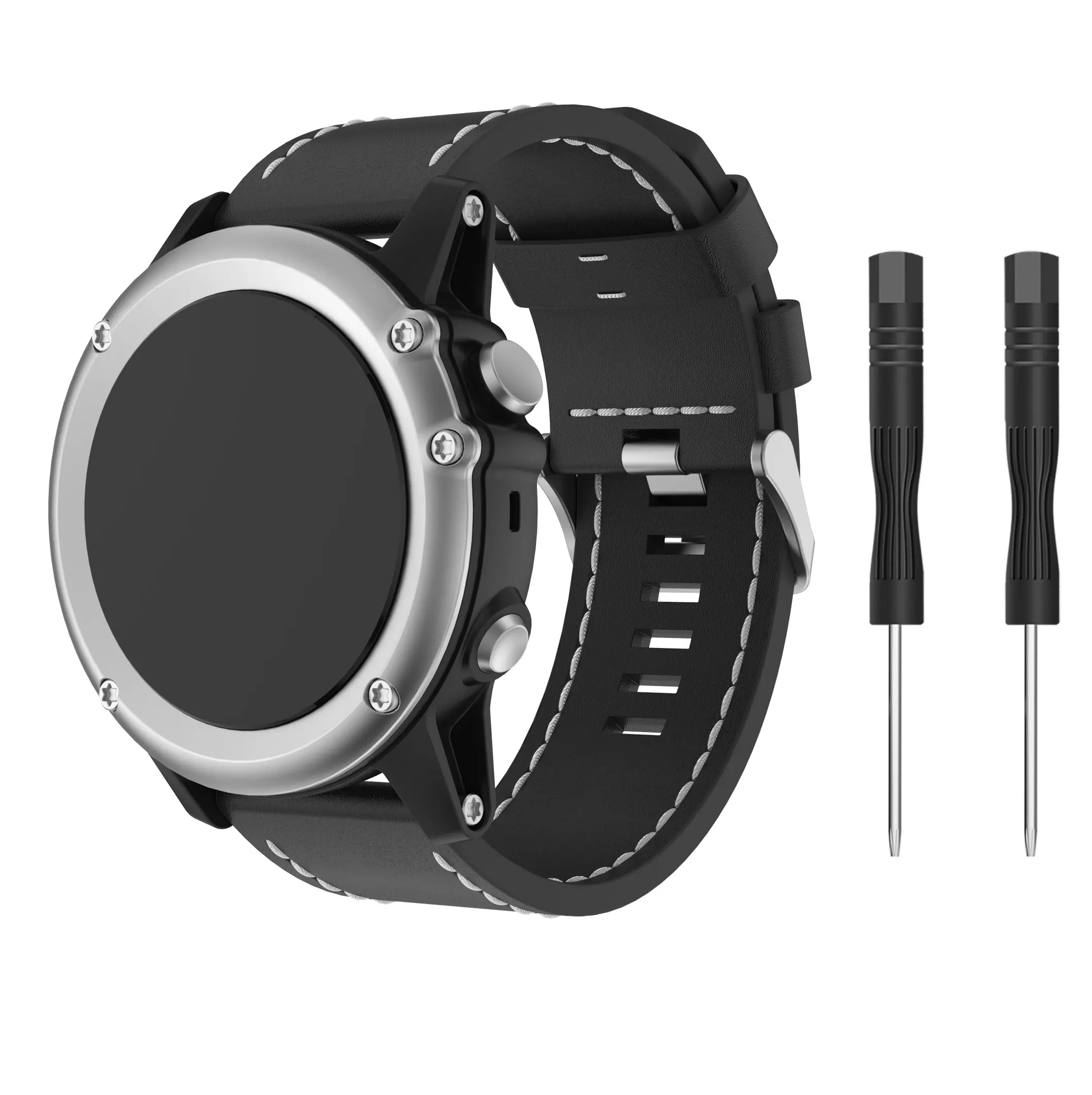 Yayuu быстросъемный ремешок для Garmin Fenix 5X/5X Plus/Fenix 3/3 HR ремешок из натуральной кожи для Tactix/D2 Bravo/Quatix 3