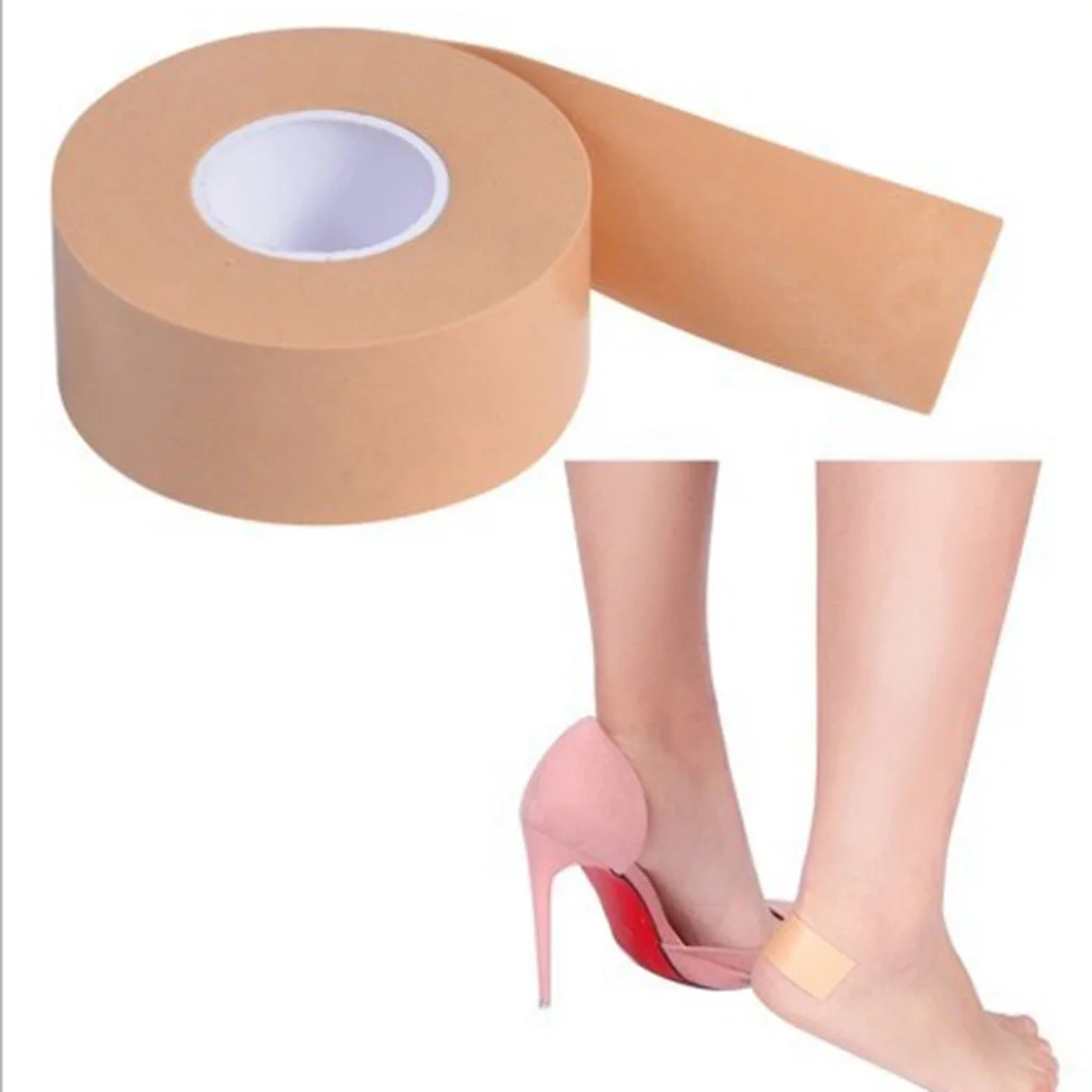 5 Rolls 2.5m Heel Cushion Pad Self-Adhesive Stickers Shoe Insoles Blister Pad and Callus Prevention and Protection Grip Insert
