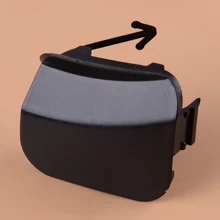 DWCX Plastic Car Right Front Car Bumper Tow Hook Eye Cap Cover fit for Toyota Highlander 2008 2009 2010