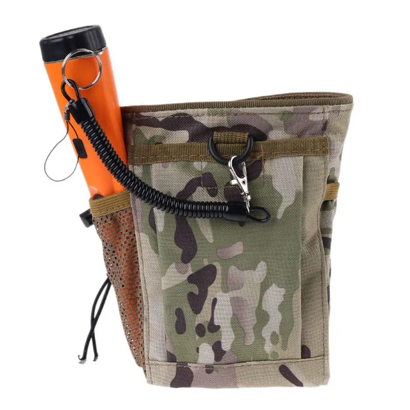 

Metal Detecting Finds Recovery Bag Pouch Digger Gold Treasure Waist Camo Luck