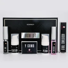 5 Kits/Lot Augenbraue Lift Professionelle Stirn Hebe Schönheit Salon Perm Bilden Werkzeuge Kosmetik