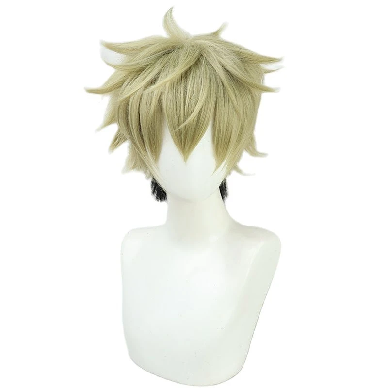 anime maid outfit Anime GIVEN Yuki Yoshida Short Wig Cosplay Costume Heat Resistant Synthetic Hair Men Women Halloween Party Wigs pirate costume women