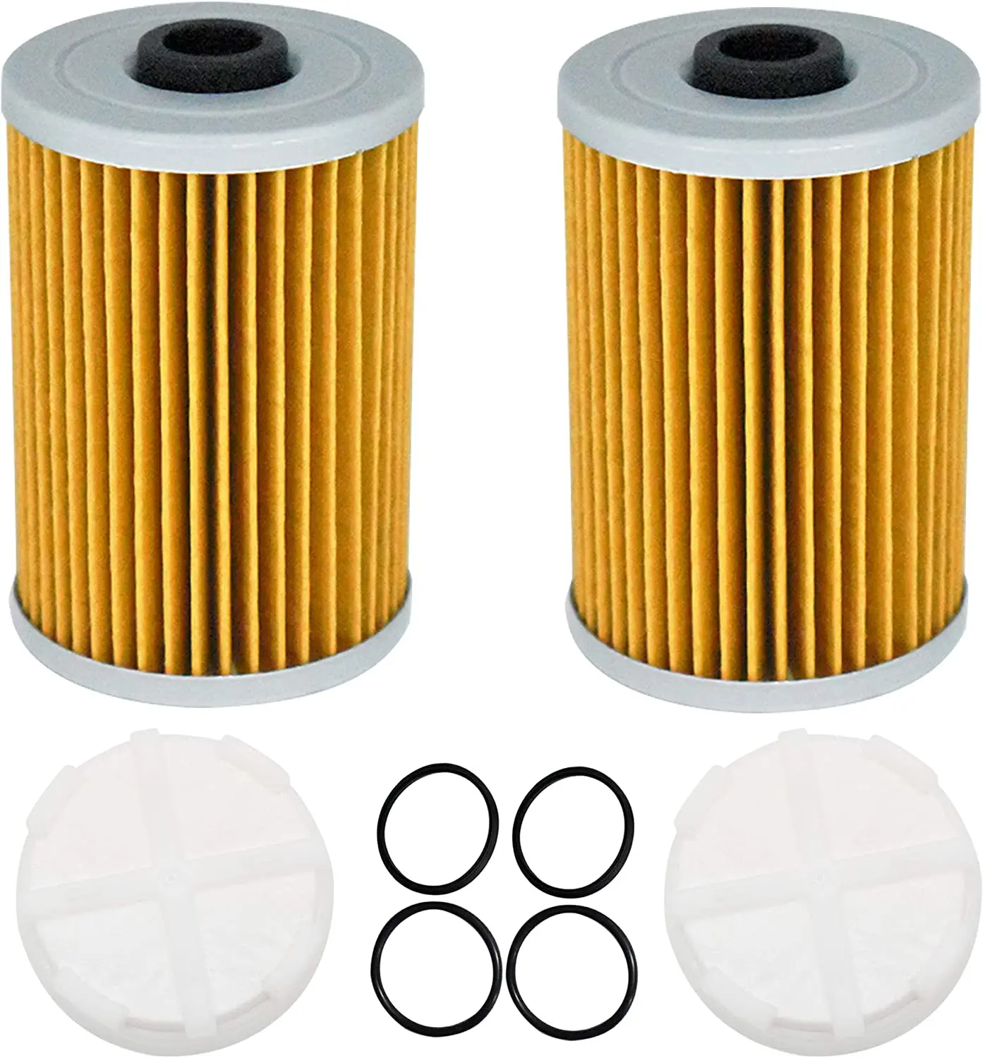 Fuel Filter and Filtering Disk Set 35-8M0093688 866171A1 8M0093688 35-892665 for Mercury Marine Mercruiser Engines with Gen III