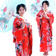 Японское женское традиционное кимоно платье сценические костюмы японская юката винтажная японская одежда традиционное японское кимоно
