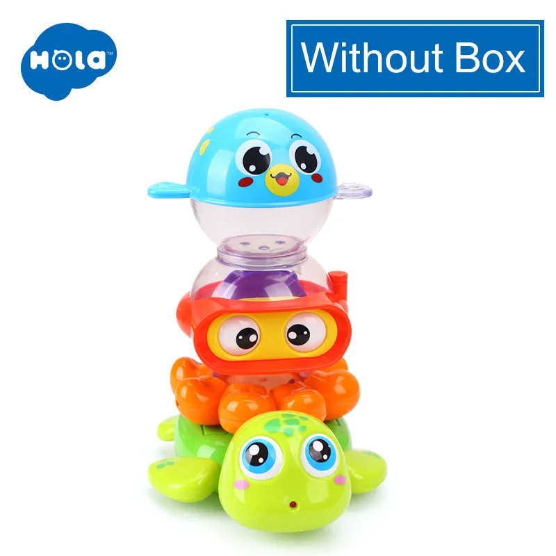 HOLA TOYS 3112 носики для купания детские игрушки в ванной для детей Подарки - Color: WITHOUT BOX