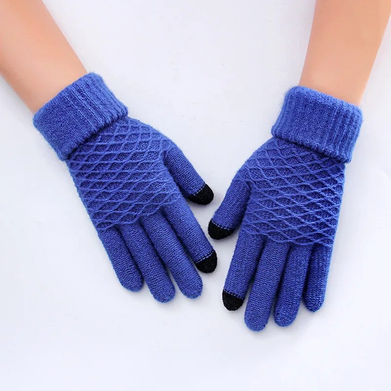 Перчатки с сенсорным экраном Eldiven Modis Gants Femme варежки Зимние Guantes Invierno Mujer плюс