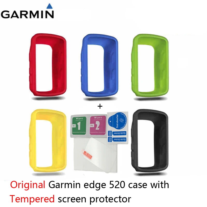 Оригинальный чехол Garmin Edge 520 Plus с защитной пленкой для экрана