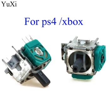 

YuXi New Replacement 3D Analog Stick Sensor Module Thumb Stick for PS4 Gamepad Dualshock 4 Xbox Repair One Wireless Controller