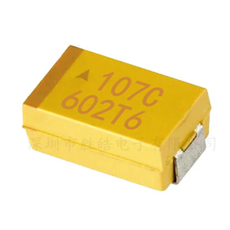 10 шт. 7343D 16 в 100 мкФ 107C D-Тип SMD Танталовый конденсатор высокого качества |