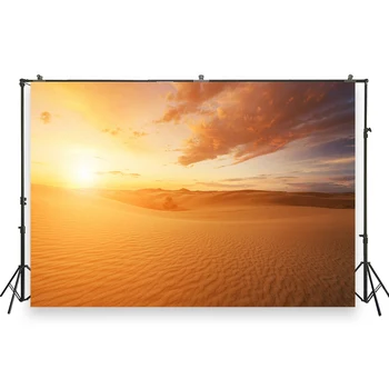

HUAYI Photo Background Newborns Baby Birthday Photography Backdrops Sunset Desert Custom Studio Photobooth Backdrop XT-6706