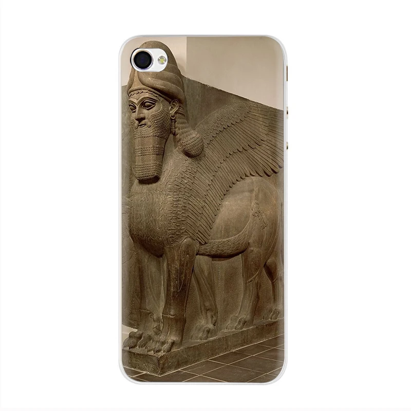 Lamassu Assyrian Mesopotamian Hard phone cover case for iphone 5 5s 5C SE 6 6s 7 8 Plus X XR XS 11 pro Max - Цвет: H1