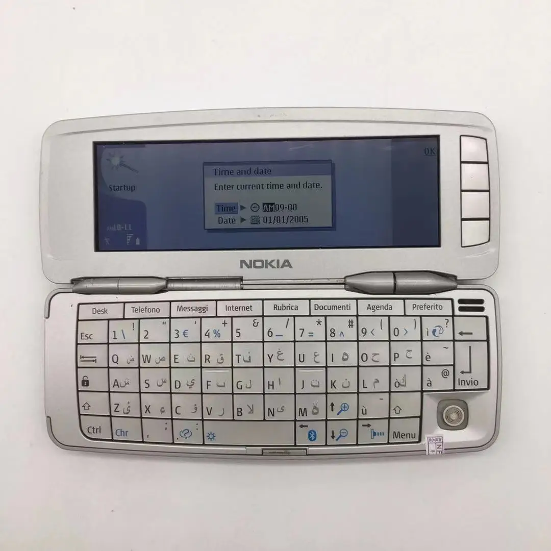 Nokia 9300 Refurbished-Original Unlocked Nokia 9300 Flip GSM Mobile Phone Symbian 7.0s With Multi-language Free shipping iphone xr refurbished