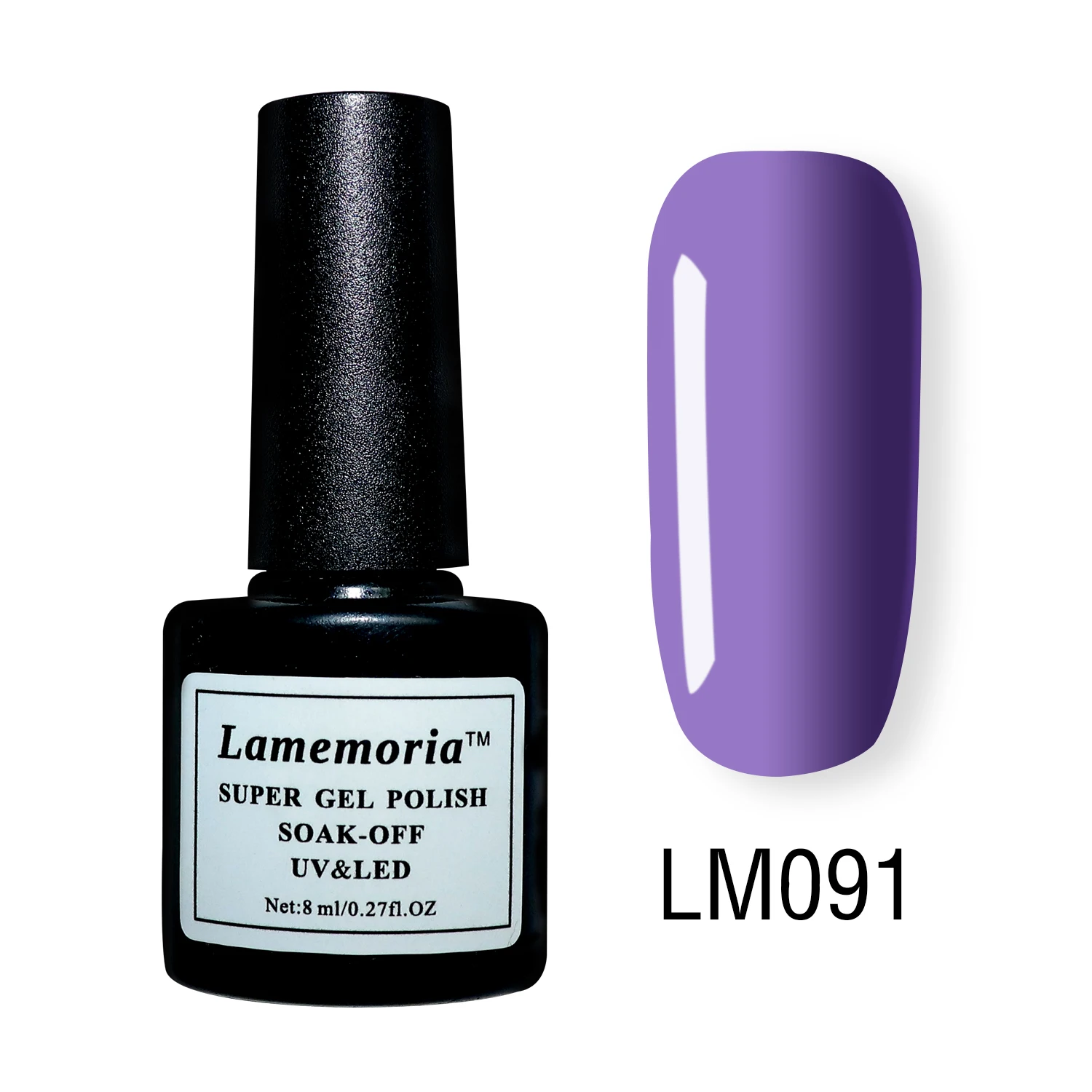 Lamemoria, 8 мл, Гель-лак для ногтей, гибридный, все для маникюра, 60 цветов, полуперманентный УФ лак для ногтей, Prime Gel Ongle Paznokcie - Цвет: LM091