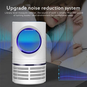 

USB Power Photocatalysis Mute Radiationless Insect Killer Anti Mosquito Trap Fly UV Repellent Lamp Electric Mosquito Killer Lamp