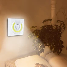 5 Вт лампочки на батарейках для кухни COB светильник нажмите на выключение под шкаф свет для шкафа шкаф ящик ночник