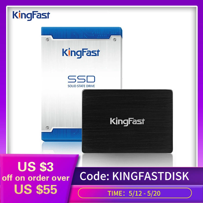 KingFast SSD 120gb 240 gb 128gb 256gb 480gb 512gb 500gb 1TB 2TB HDD 2.5'' Sata 3 Solid State Drive Hard Disk for Laptop Desktop
