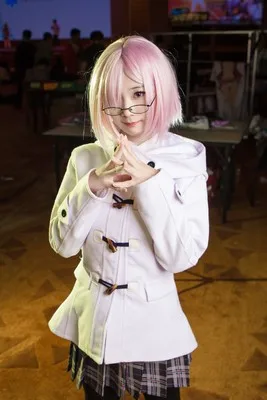 Аниме FGO Fate Grand заказ игра косплей костюмы Mash Kyrielight Косплей Shielder Matthew костюм полный комплект женская униформа