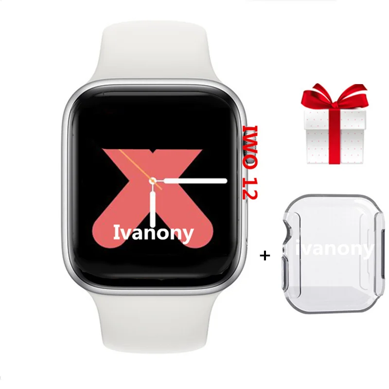

Smart Watch IWO 12+Screen Case/set IWO 12 with Dials ECG Heart Rate Monior Clock Support Answer Call Reaplace Strap For Android