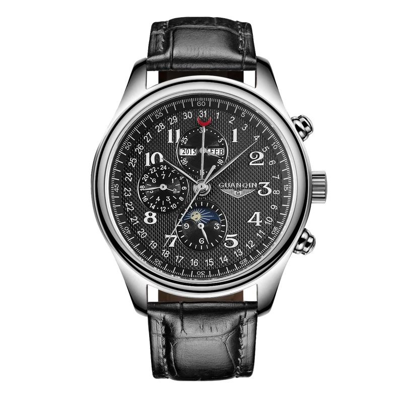 

GUANQIN GJ16011 watches men luxury brand Famous Brand Original Mechanical Watch Waterproof Watches Sale Military