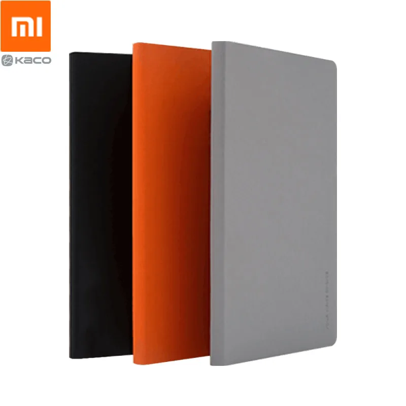 2 шт Xiaomi Mijia Kaco зеленый благородный бумажный Ноутбук PU Обложка слот книга для офиса путешествия с подарком