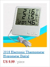Метеостанция meteo Профессиональный термометр Влажность с беспроводными датчиками Крытый открытый станции ЖК-дисплей экран часы