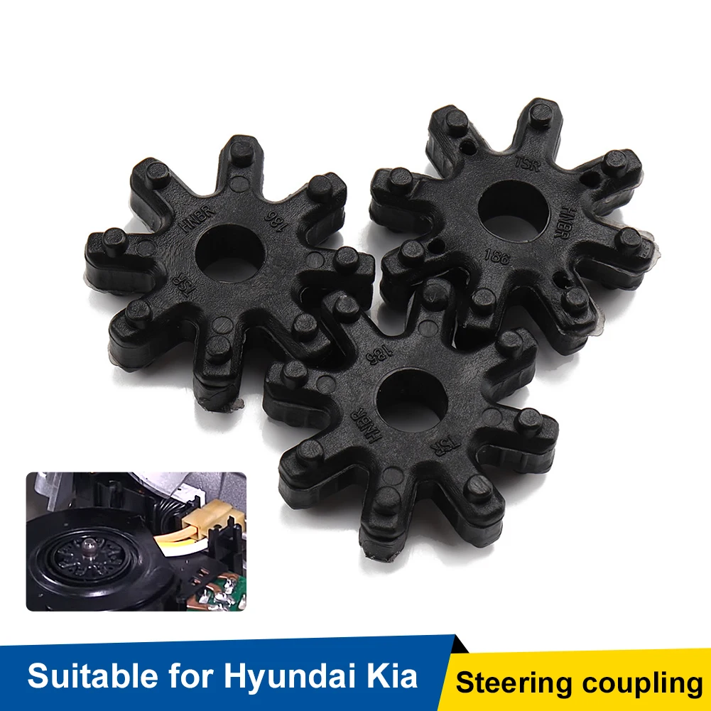 3Pcs Flexible Steering Coupler Coupling Steering Column for Hyundai KIA