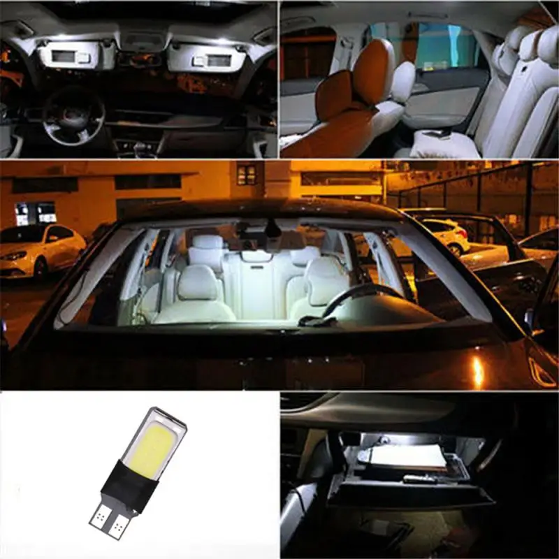 Декодирующий автомобильный светильник с индикацией T10 COB 12SMD номерного знака