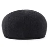 XdanqinX 2024 Winter New Men's Hat Woolen Thick Warm Berets With Earmuffs Male Bone Dad's Hat Trucker Winter Plush Fluff Hats 6