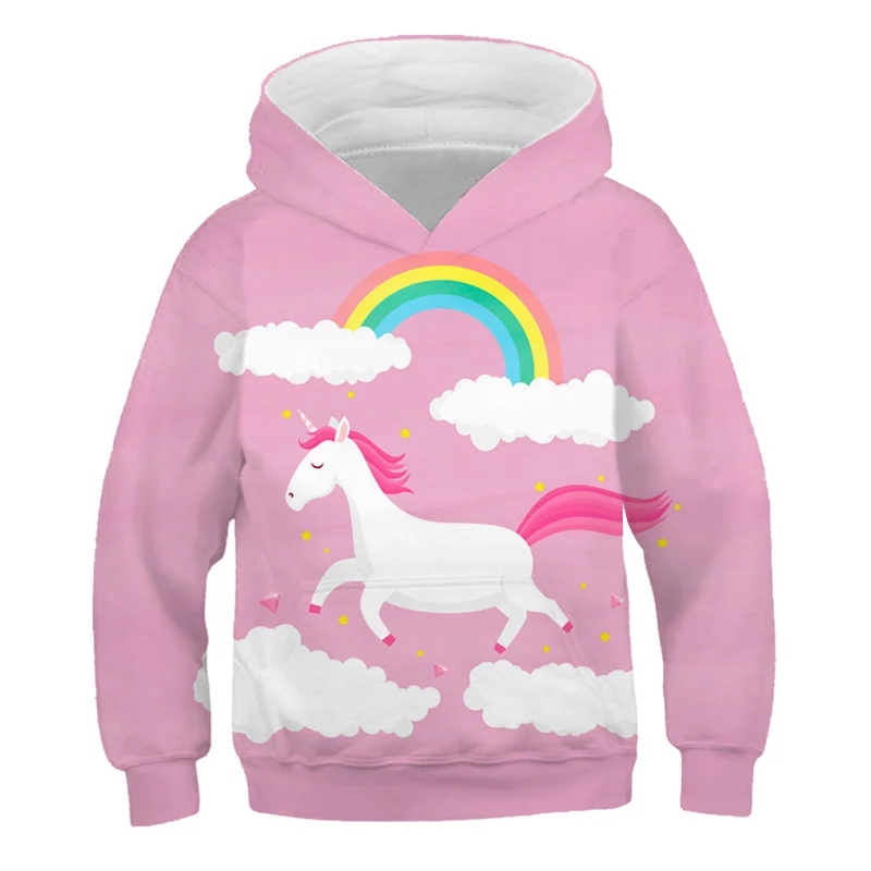 [New Arrivals] Fashionable Unicorn Pullover Hoodie