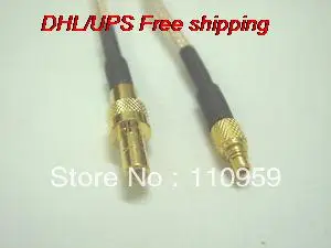 

DHL/EMS Hot 100 pcs SMB Male to MMCX Male Straight Crimp for RG316 Pigtail-A2