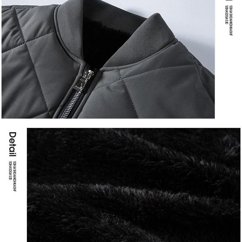 Men's Fashion Parkas Winter Male Overcoat New Windbreaker Casual Jacket Thick Classic Keep Warm Windproof Business Hombre Brand