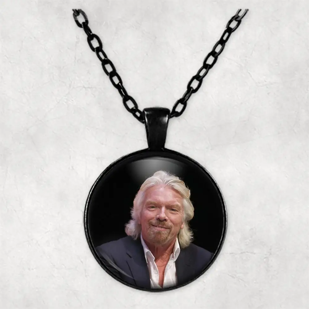 Ричард Branson фото младенца Цепочки и ожерелья ювелирные изделия с картинами s
