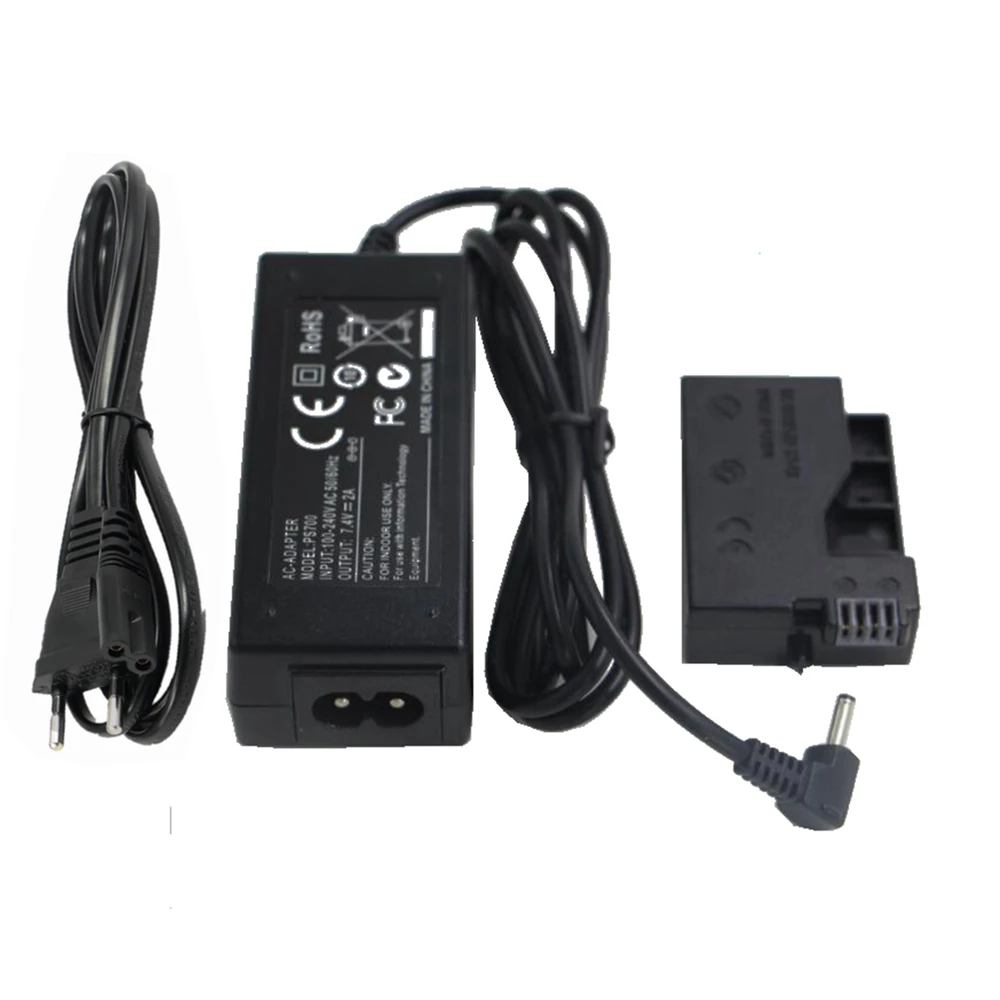 7,4 V 2A ACK-E12 адаптер переменного тока зарядное устройство(CA-PS700/CAPS700 Plus DC муфта DR-E12) для Canon EOS-M EOS M M2 M10 M50 M100 камера