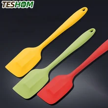 Non Stick Silicone Spatula Heat Resistant Baking Scraper for Cooking, Baking, and Mixing Cake Decorating Baking Accessories