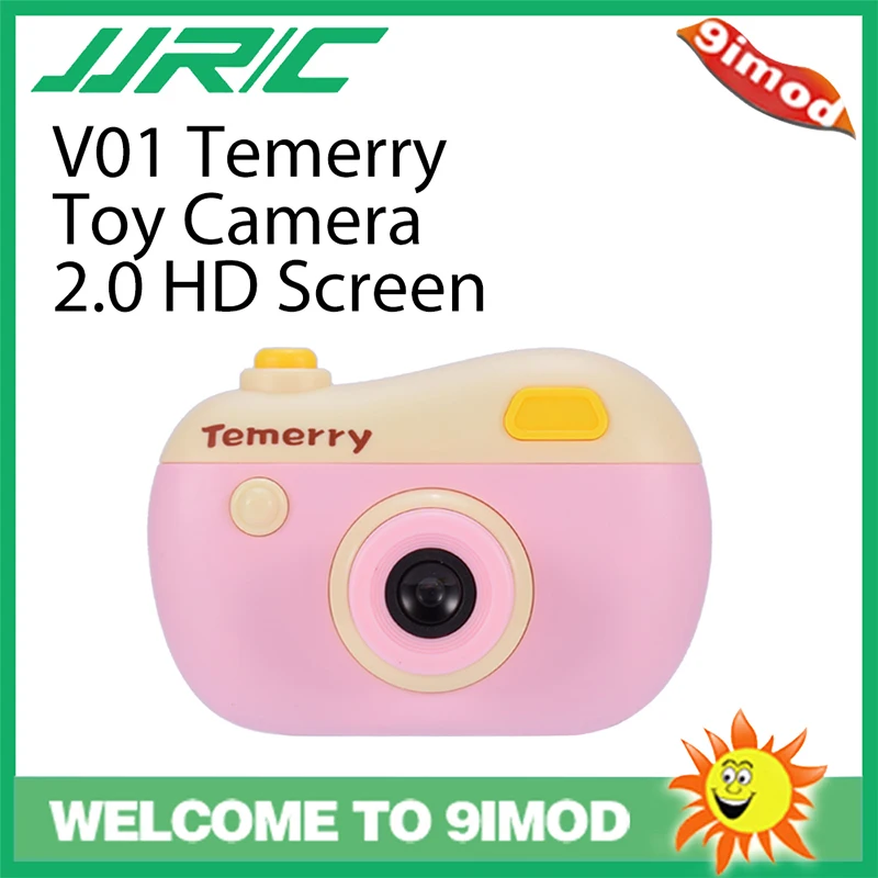 JJRC Temerry Toy Cameras New Jjr/c V01 Kids Digital Camera 8mp 2.0 Hd Screen Camcorder With Play Games Gifts