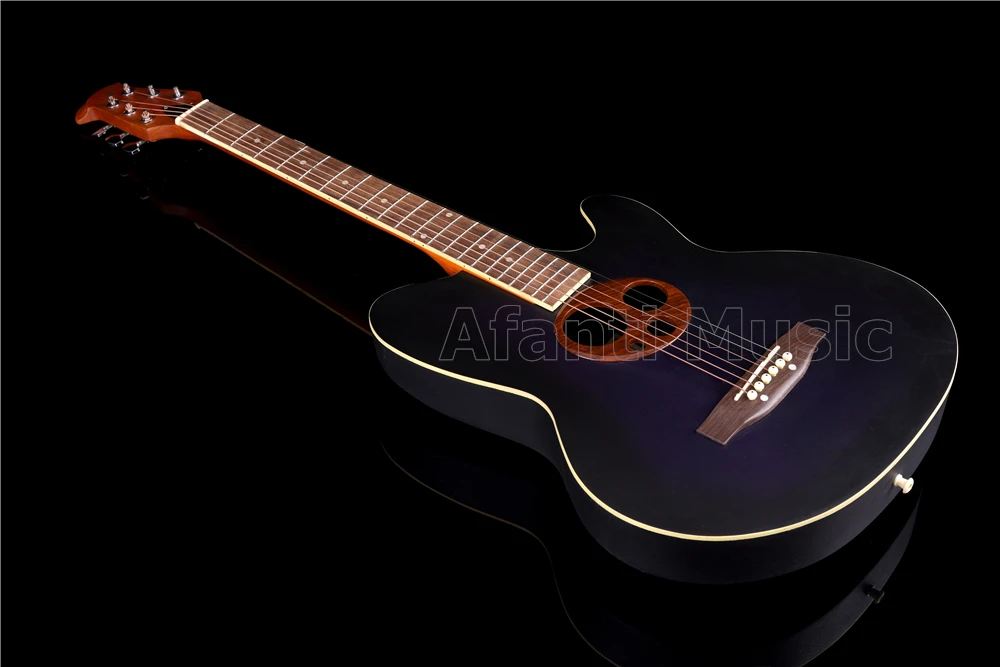 Горячее предложение! Распродажа! Afanti Music Super Roundback/Акустическая гитара из углеродного волокна(ANT-054