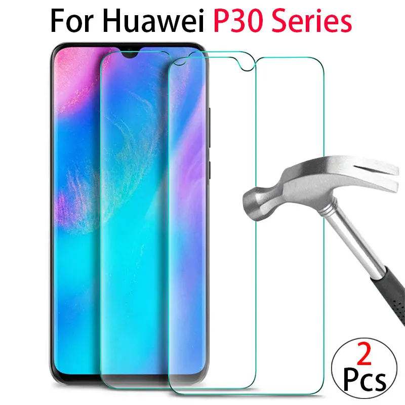 Закаленное стекло для huawei p30 lite чехол p 30 light p30lite coque защита экрана huawey huwei hawei huaweip30
