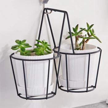 

Wall Hanging Iron Flower Basket Hanging Basket Flower Stand Hanging Flower Stand