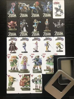 NS Switch Zelda Amiibo карточная связь полный набор 24 шт шлифовальная карта | Безопасность