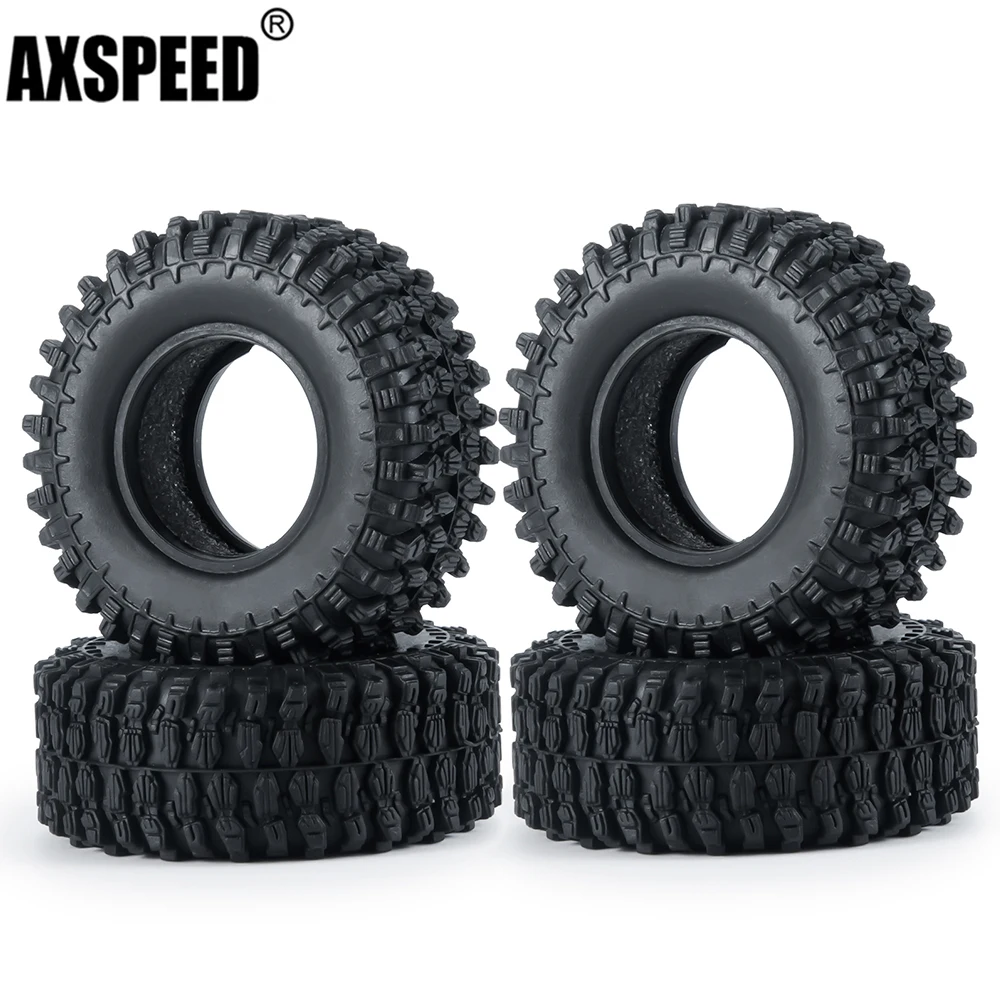 4pcs 2.2 Rubber Tires With Foam For 1:10 RC Crawler Axial Wraith 90048 RR10, Enhanced Grip, Servos & Parts - Canada