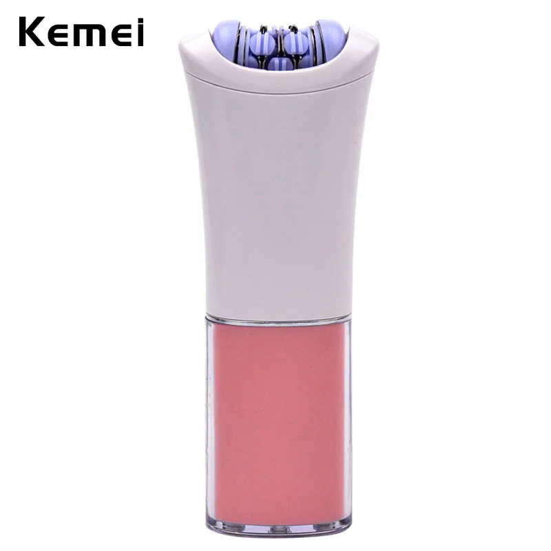 Kemei, Электрический женский эпилятор, для удаления волос на лице, для мужчин, женщин, для ног, рук, бикини, Женская бритва, бритва, триммер, машинка для бритья тела